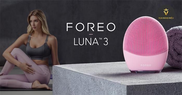 May rua mat Foreo Luna 3 mau hong